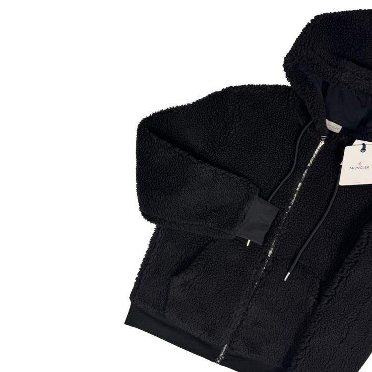 Abrigo Moncler Maglia Aperta Con ZI Negro - talla L image 2