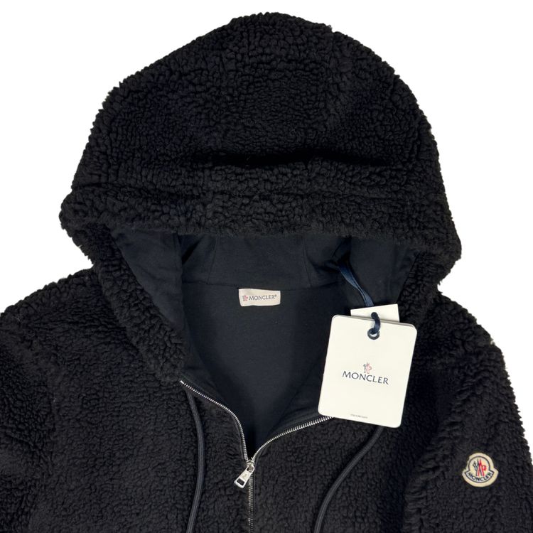 Abrigo Moncler Maglia Aperta Con ZI Negro - talla L image 5