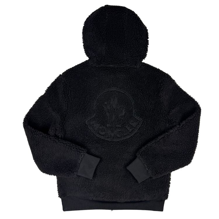 Abrigo Moncler Maglia Aperta Con ZI Negro - talla L image 4
