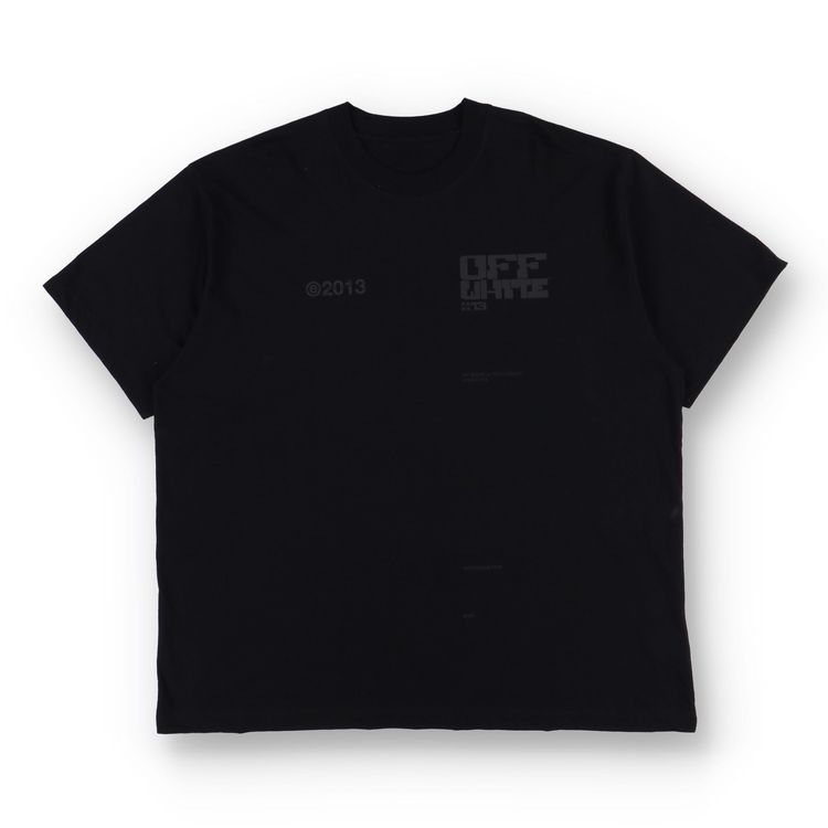 Off-White Black Tech Marker Arrows Oversized T-Shirt image 3