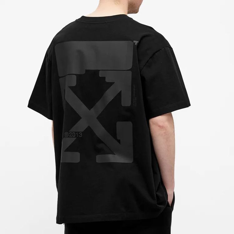 Off-White Black Tech Marker Arrows Oversized T-Shirt image 7