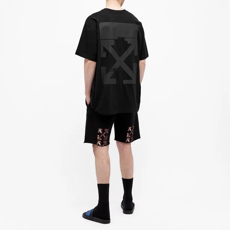 Off-White Black Tech Marker Arrows Oversized T-Shirt image 4