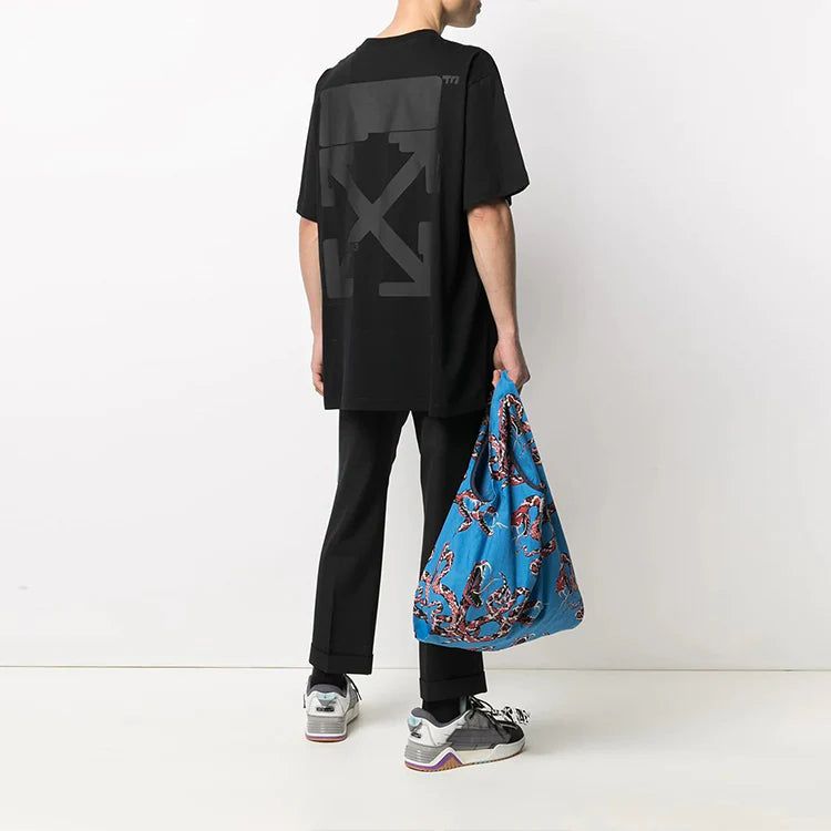 Off-White Black Tech Marker Arrows Oversized T-Shirt image 6