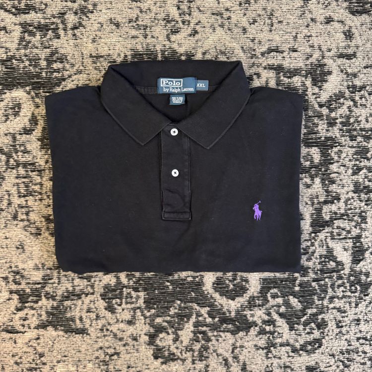 RLX Ralph Lauren Polo By Ralph Lauren Black Polo Shirt product image