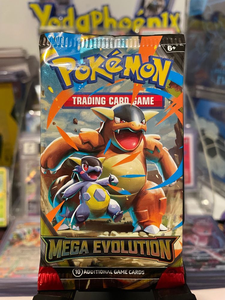 1x Pokémon Mega Evolution Booster Pack (Rip only)