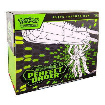Pokemon Trading Card Game Elite Trainer Box Mega Evolution Perfect Order