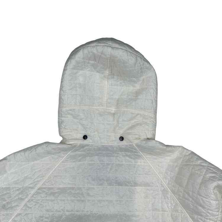 Stone Island 2025 Ivory Garment Dyed Crinkle Reps NY Quilted -TC Jacket - Large 9