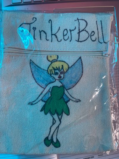 Tinkerbell Canvas Shoulder Bag