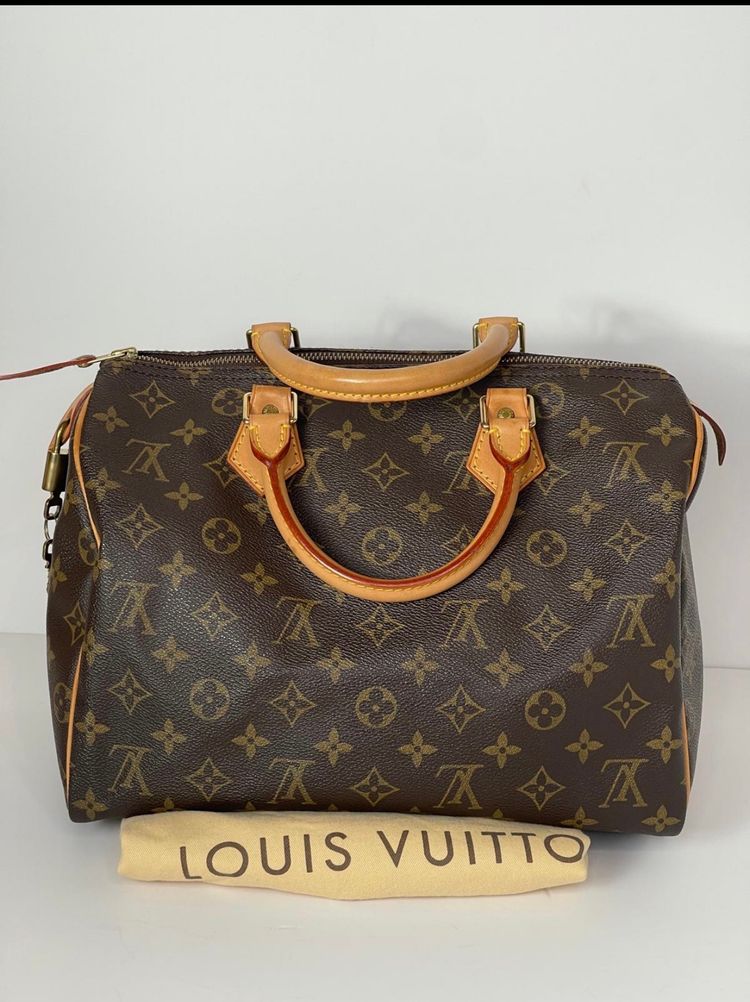 Pre-Owned Louis Vuitton Monogram Speedy 30