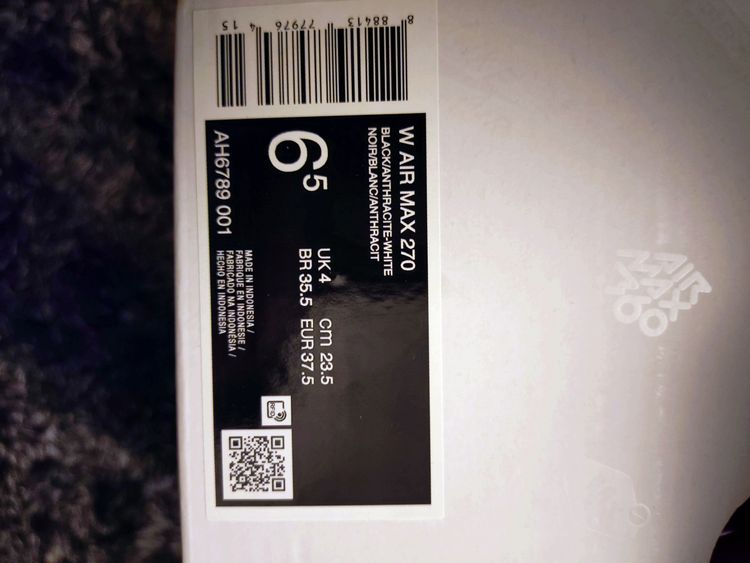 Nike Air Max 270 Women'S Sneakers uk4 eu37.5 obraz 8