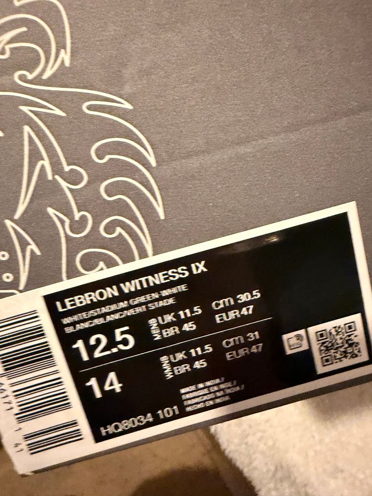 Nike LeBron Witness IX – Limited Edition – Size UK 11.5 / US 12.5 imagen 7