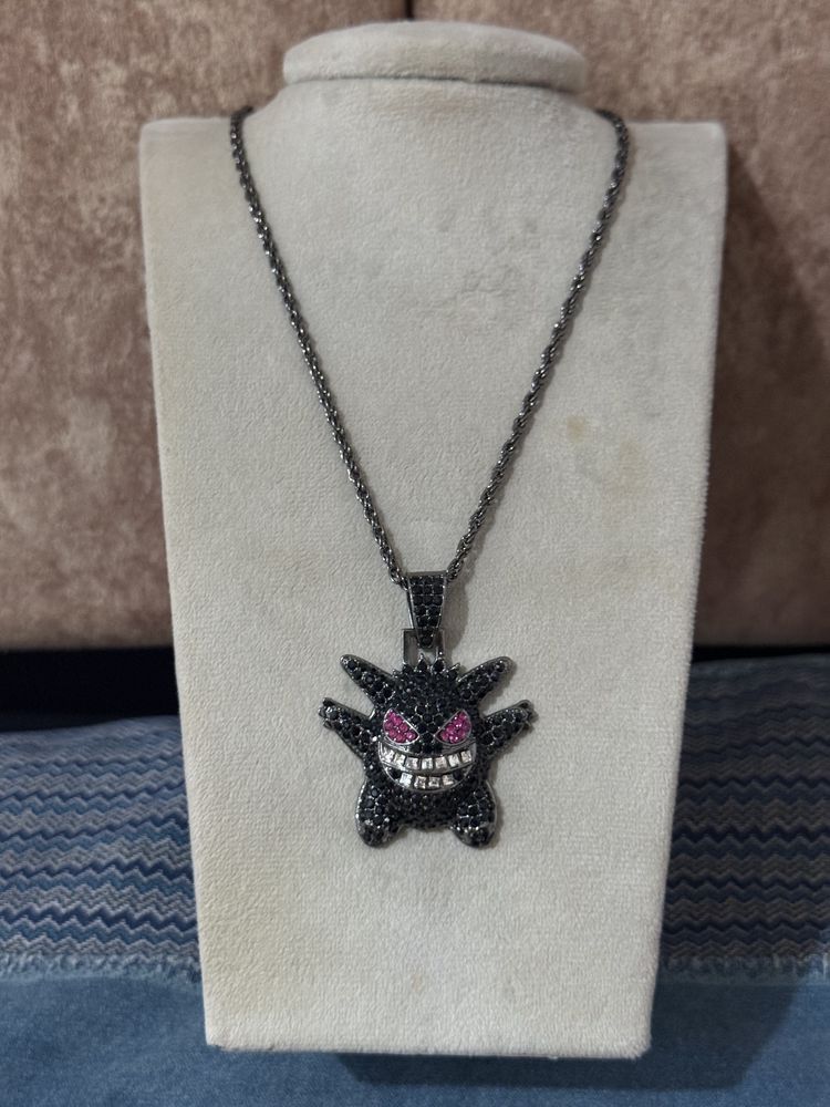 Character Black Pendant Necklace With Character Design product image