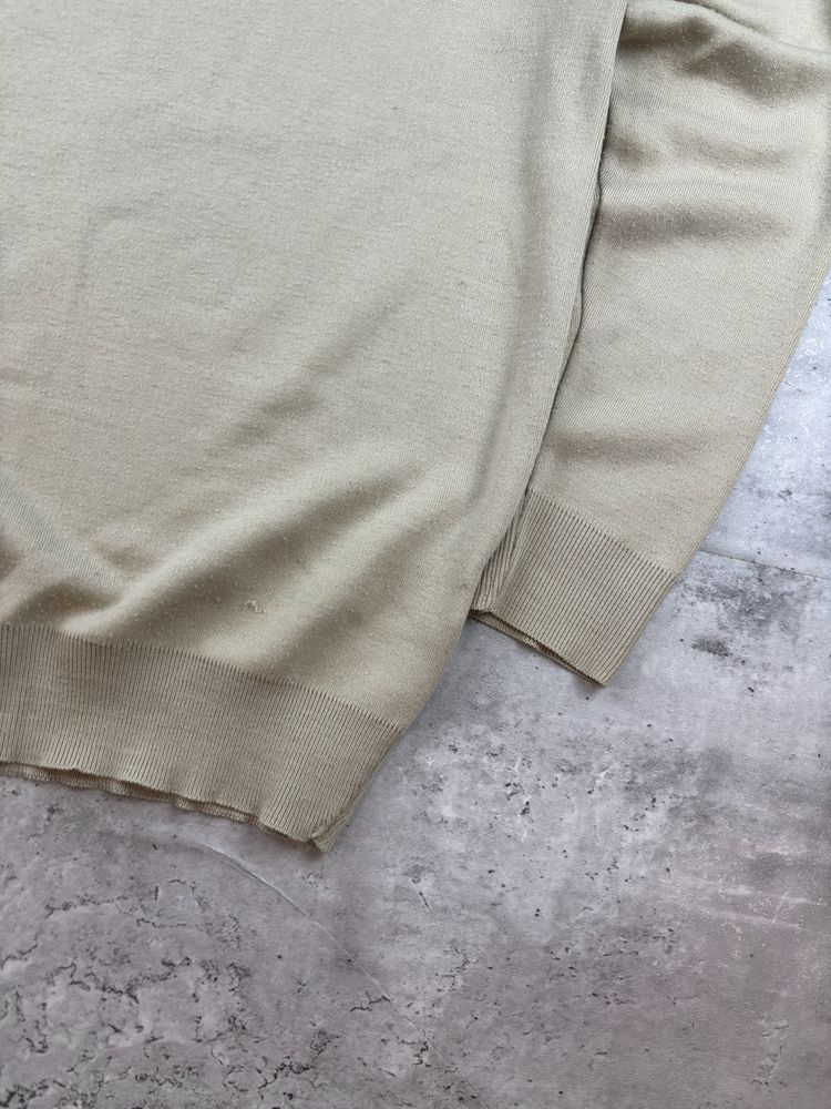 Polo Ralph Lauren Beige V-Neck Sweater imagen 4