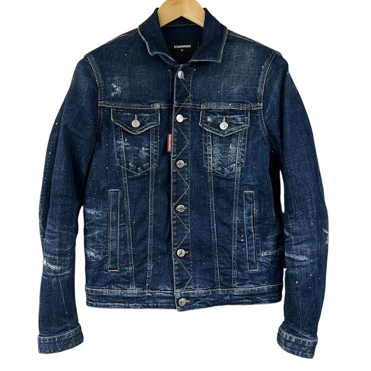 Dsquared2 Dsquared2 giacca denim con cristalli tg 48 (M) product image
