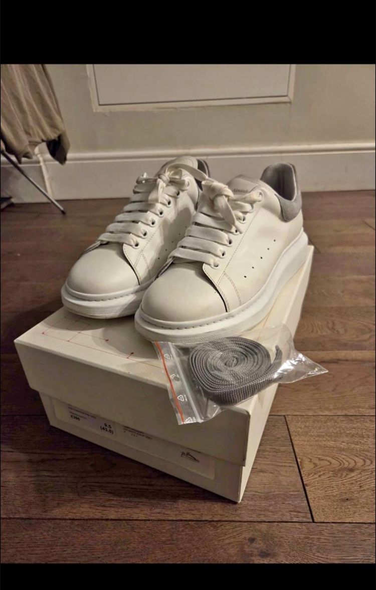 Alexander Mcqueen Oversized White Sneakers