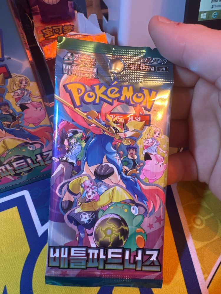 Pokémon Battle Partners Booster Pack (Kor)