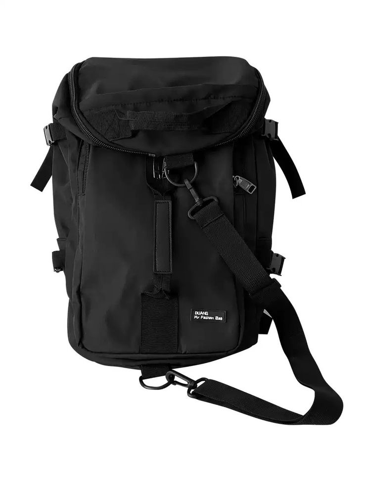Black Backpack And Duffle Bag Set imagen 5