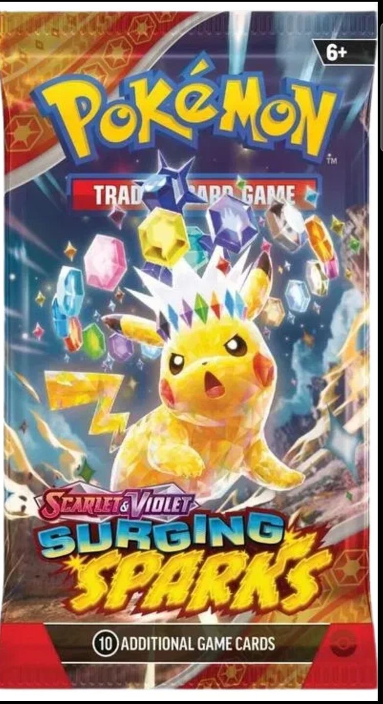 Pokémon Surging Sparks Booster Pack