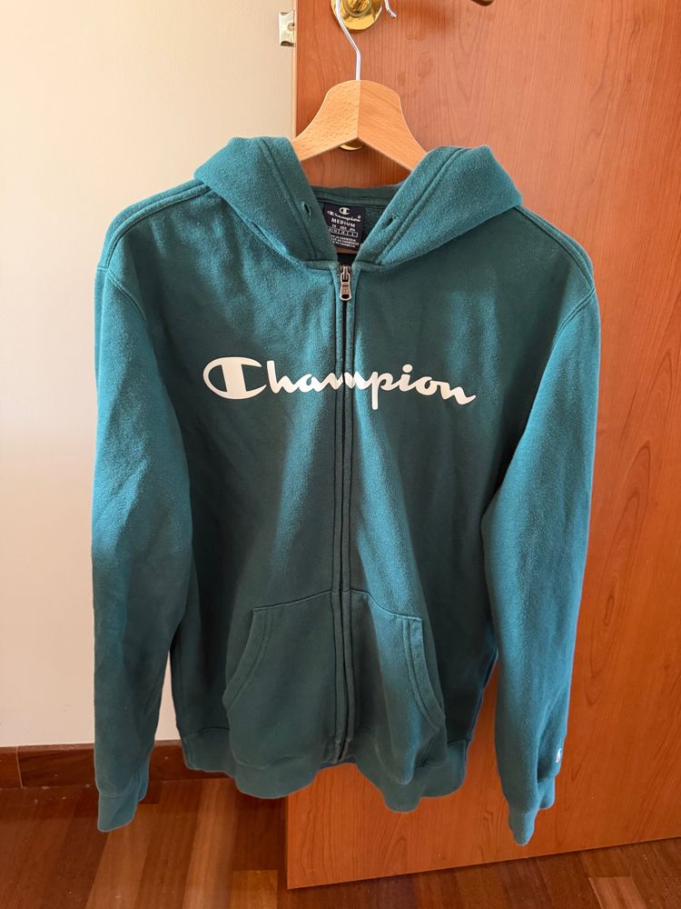 Champion Champion Green Zip-Up Hoodie product image