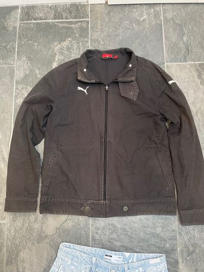 Puma Black Zip-Up Jacket