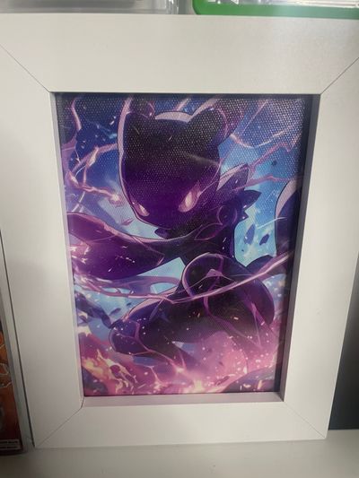 MEWTWO Canvas Framed Art Prints