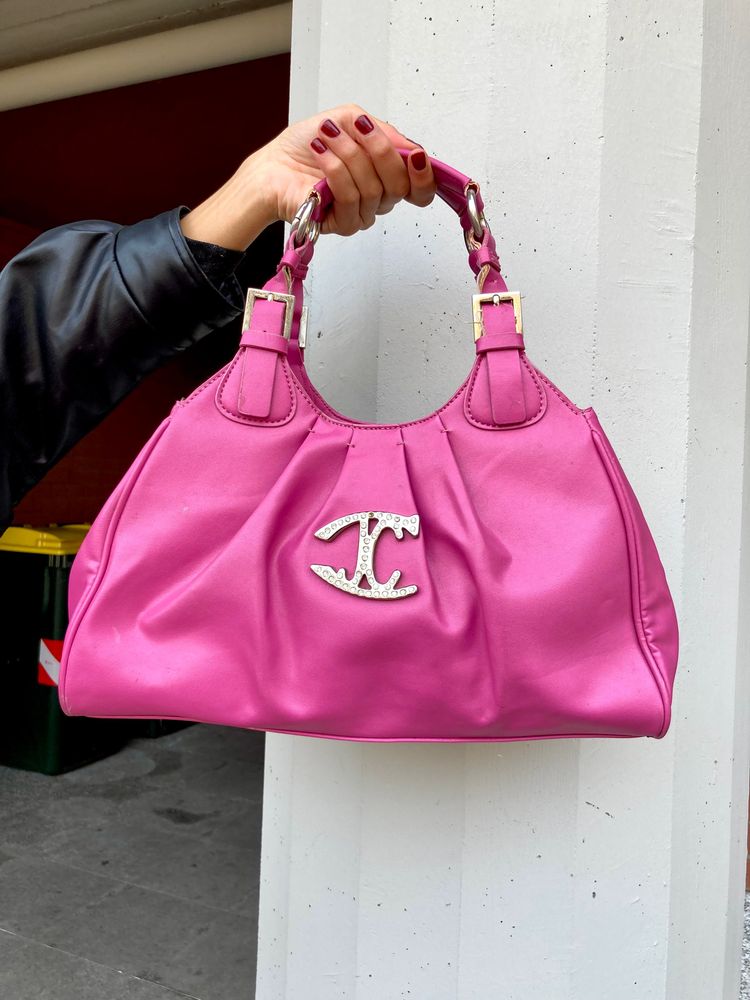 Roberto Cavalli Pink Handbag