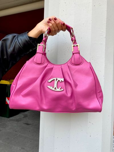 Roberto Cavalli Pink Handbag