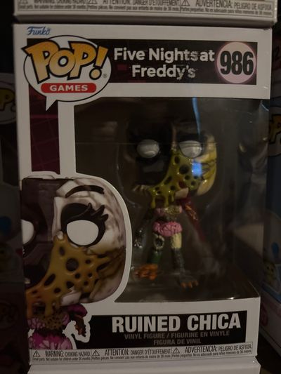 Funko Pop! Games Five Nights At Freddy'S Ruined Chica Vinyl Figure