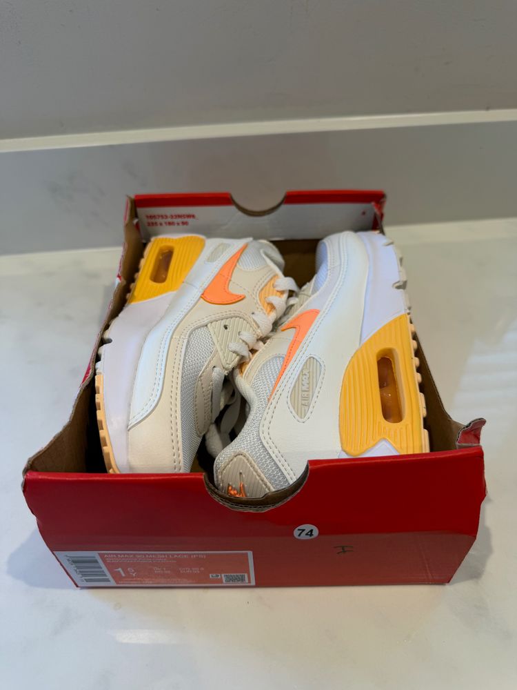 Immagine di Nike Air Max 90 Mesh Lace Kids Sneakers 8