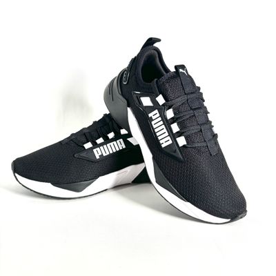 Puma Retaliate 3 Black Trainers UK 5 Running Shoes Excellent Condition 2