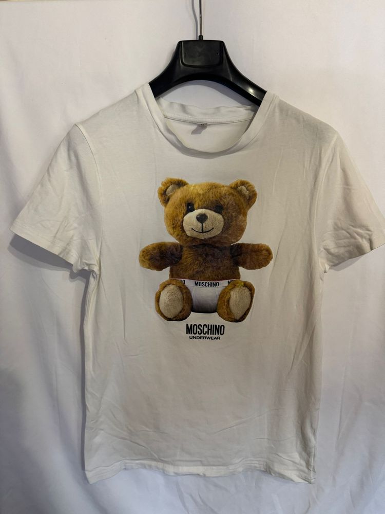 Moschino Moschino Underwear White T-Shirt With Teddy Bear Print product image