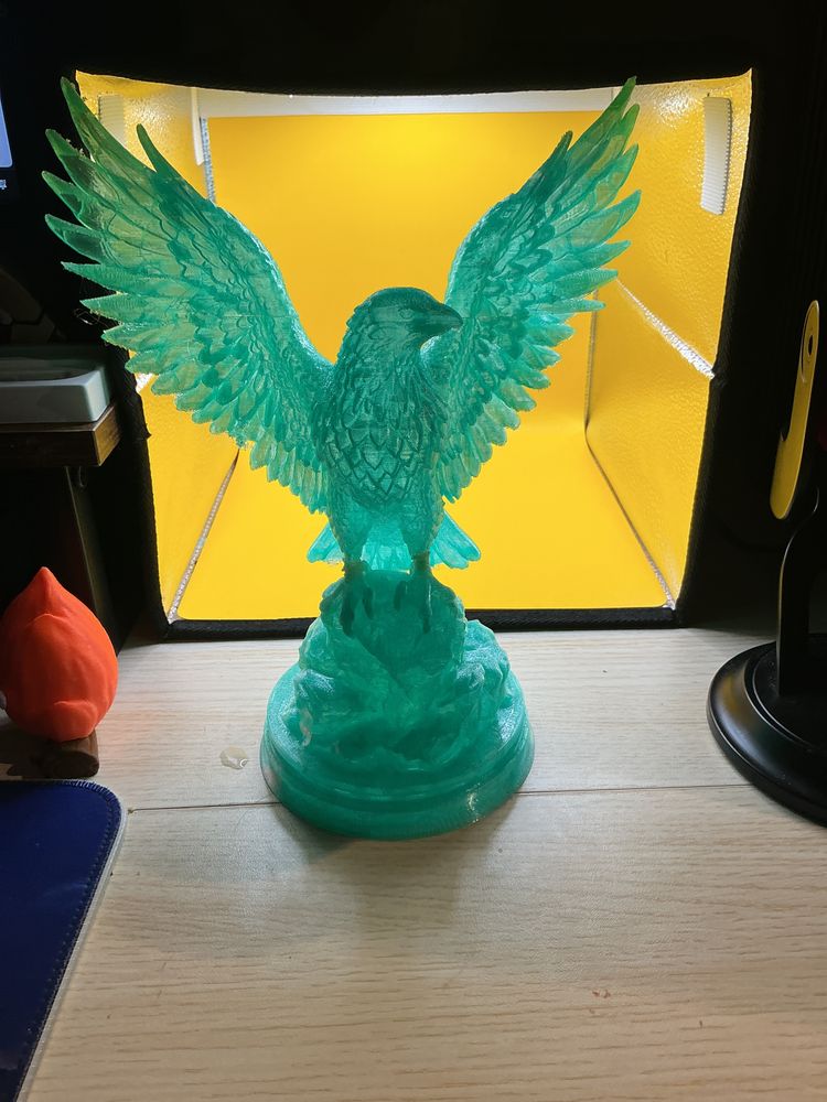 Turquoise Eagle Figurine