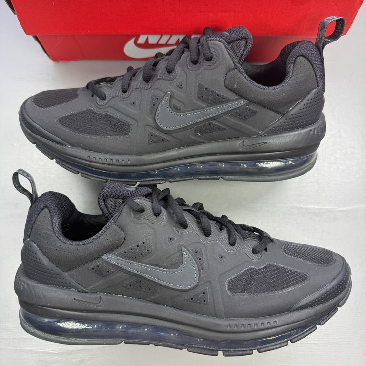 Nike Air Max Genome Size UK 6 Triple Black GS Trainers CZ4652-001 image 1