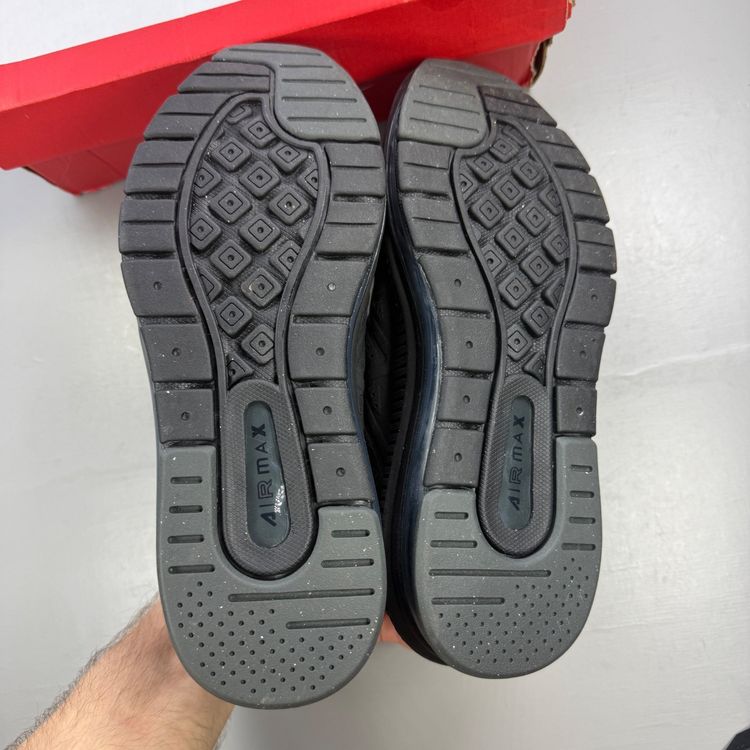 Nike Air Max Genome Size UK 6 Triple Black GS Trainers CZ4652-001 image 3