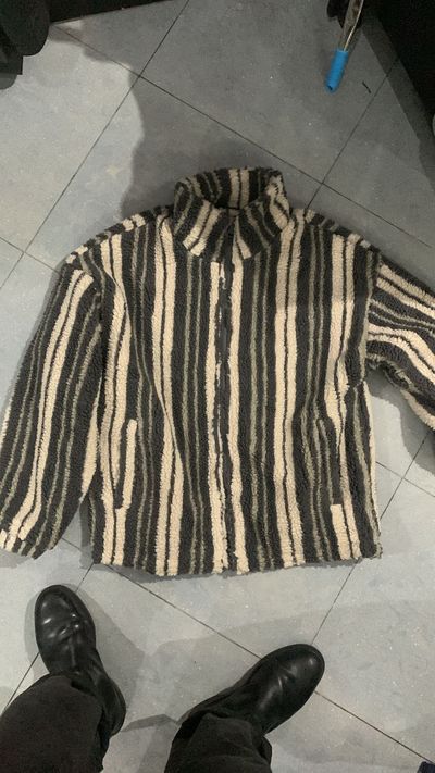 Striped Fleece Jacket
