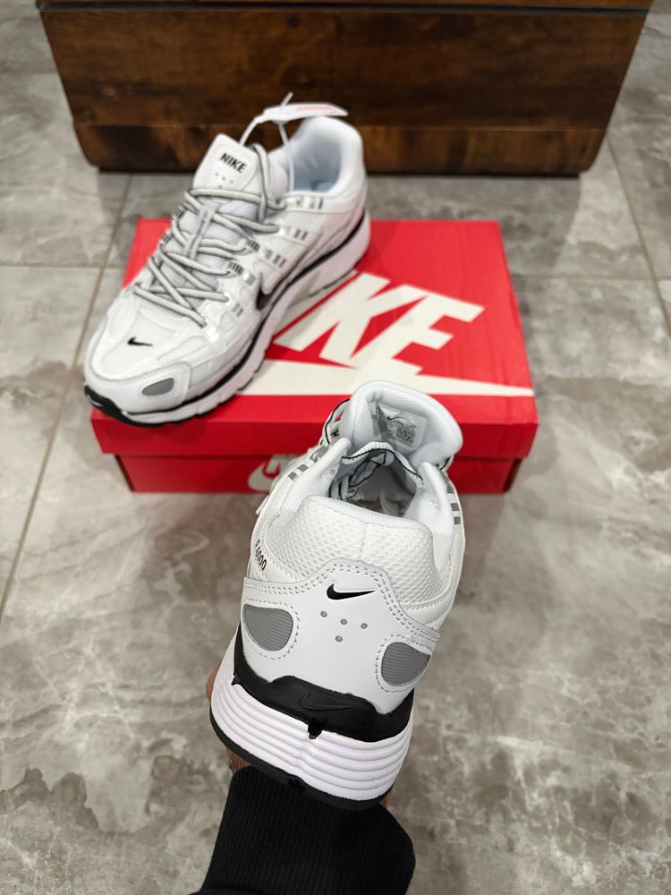 Nike White And Black Sneakers image 3