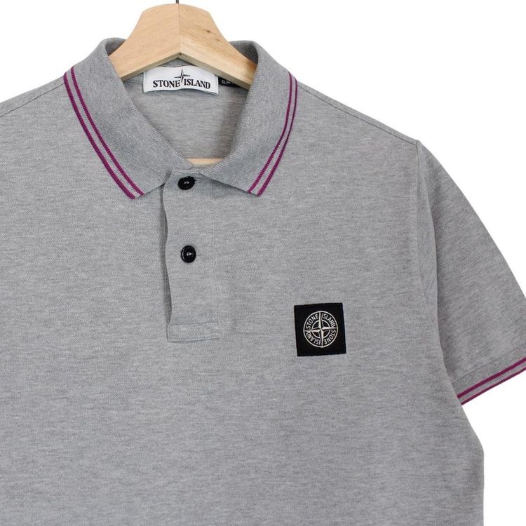 Stone Island Compass Polo Shirt Small image 4