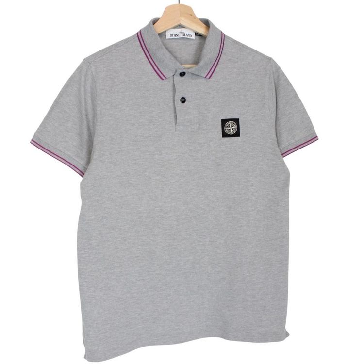 Stone Island Compass Polo Shirt Small image 1