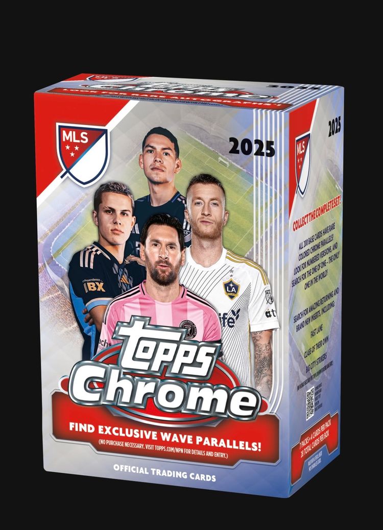Topps Topps Chrome 2025 MLS Value Box  product image