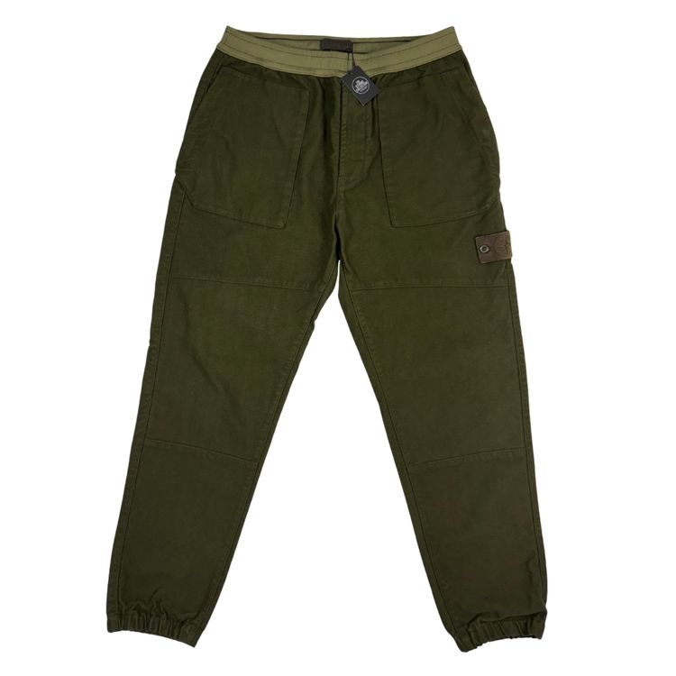 Pantalón Jogger Stone Island Ghost verde militar - talla W/33