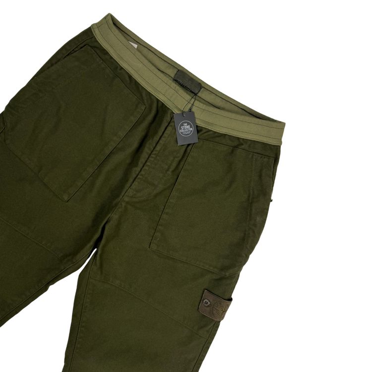 Pantalón Jogger Stone Island Ghost verde militar - talla W/33 3