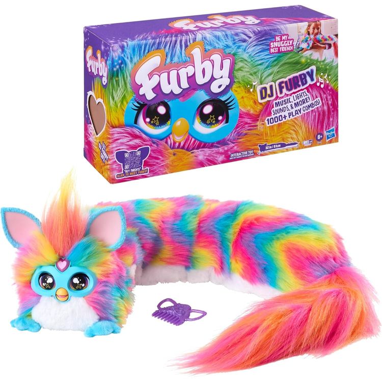 Immagine di DJ Furby Rainbow Interactive Plush 2