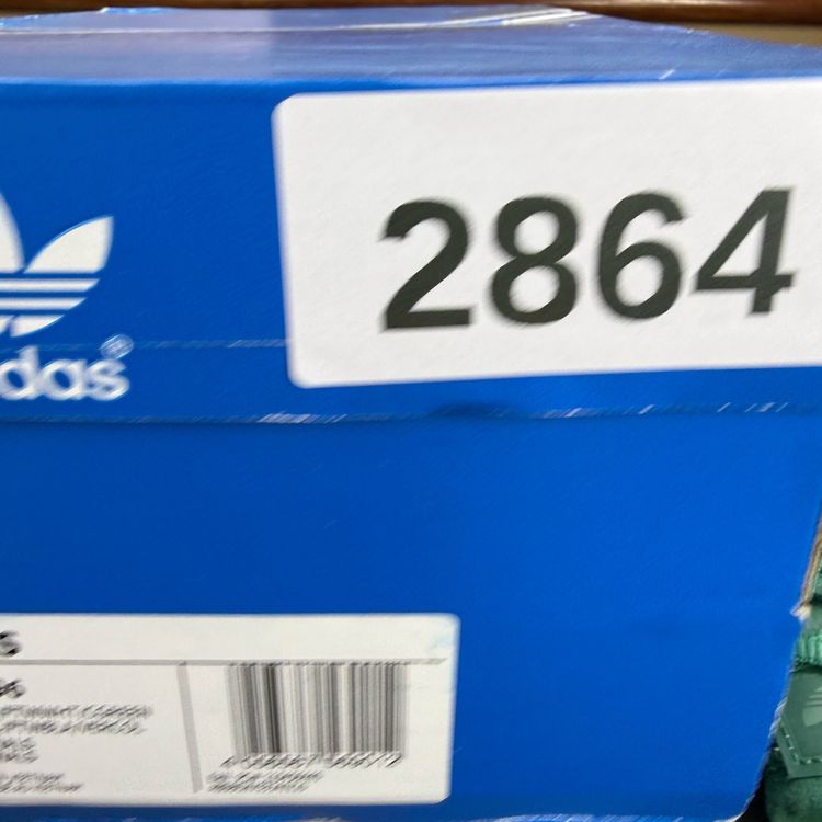 Adidas Los Angeles Size UK 10 LA Tech Forest Green White Men's Trainers S75996 imagen 6