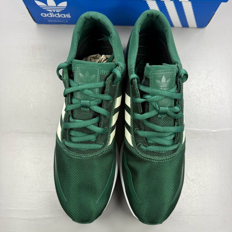 Adidas Los Angeles Size UK 10 LA Tech Forest Green White Men's Trainers S75996 imagen 2