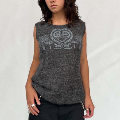 Roberto Cavalli graphic vest