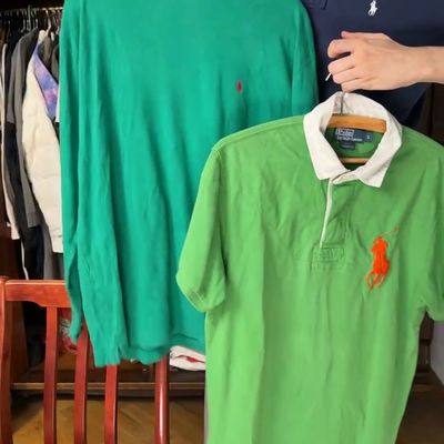 zielony zestaw rozm L 2x Polo by Ralph Lauren Koszulka polo i bluza polo ralph lauren