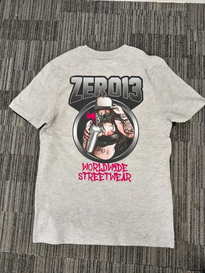 *NEW RELEASE*Zero13 Street Artist Grey T-Shirt,new, all sizes
