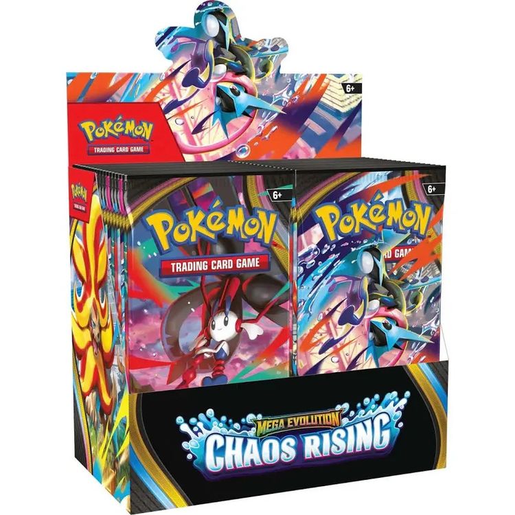 Pokémon Chaos Rising Booster Packs (PRE-ORDERED NOT AVAILABLE)