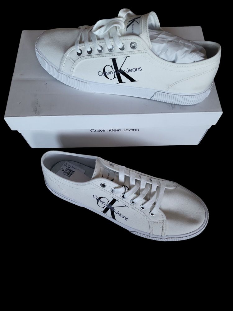 gentlemensresale Calvin Klein Mono Canvas trainers size 9 product image