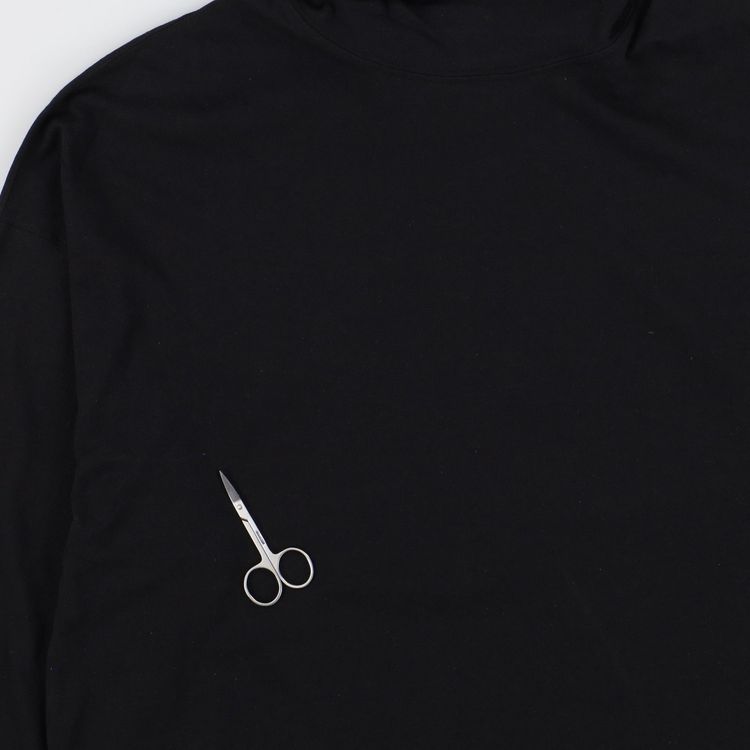 1017 ALYX 9SM Black Visual Logo Turtleneck Oversized T-Shirt image 5